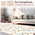 Modern Floral Vine Pattern Rug
