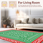 Bold Geometric Pattern Rug