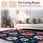Charming Floral Pattern Rug