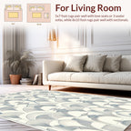 Art Deco Fan Pattern Rug