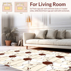 Cute Animal Sketch Pattern Rug