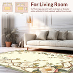 Vintage Floral Branch Design Rug