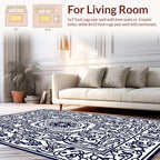 Classic Floral Medallion Intricate Design Rug