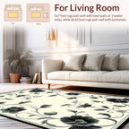 Classic Floral Scrollwork Design Rug