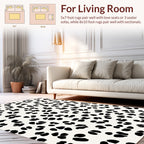 Speckled Spot Pattern Design Rug