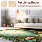 Enchanted Forest Path Scenic Rug