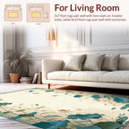 Dragonflies and Lotus Pond Scenic Rug