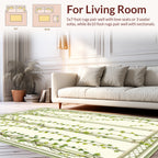 Arched Garden Ivy Vine Design Rug