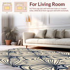 Art Deco Fan Pattern Antique Rug