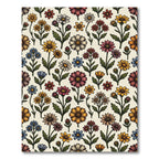 Vintage Floral Collection Daisy Meadow Rug
