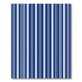 Classic Blue and White Stripe Rug