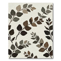 Earthy Tone Eucalyptus Branches Rug