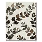 Earthy Tone Eucalyptus Branches Rug