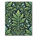 Verdant Green Acanthus Scroll Rug