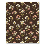 Vintage Cream Pink Floral Bloom Rug