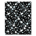 Monochrome Speckled Pebble Collage Rug