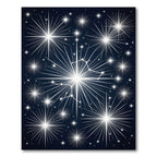 Celestial Midnight Navy Starry Night Rug