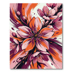 Vibrant Pink Blossom Burst Rug