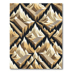Golden Mountain Staircase Landscape Rug