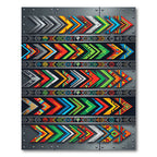 Vibrant Arrow Tribal Geometric Collection Rug