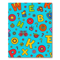 Alphabetical Whimsy Fun Objects Rug