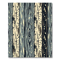 Rustic Wood Grain Splatter Rug