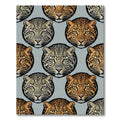 Leopard Spot Portrait Repeat Rug