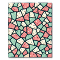 Pastel Terrazzo Muted Mosaic Confetti Floor Rug