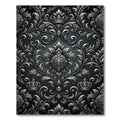 Regal Silver Crown Scrollwork Rug