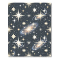 Cosmic Galaxy Starfield Sparkle Rug