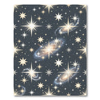 Cosmic Galaxy Starfield Sparkle Rug