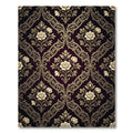 Ornate Floral Garden Damask Rug