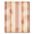 Terracotta Vertical Stripe Watercolor Rug