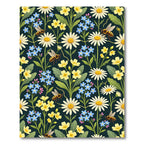 Honey Bee and Wildflower Meadow Rug