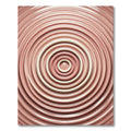 Concentric Shell Ring Ripple Rug