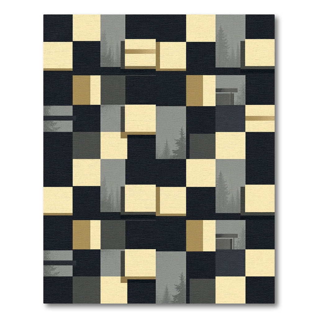 Geometric Forest Grid Neutral Rug