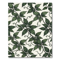 Lush Forest Green Tropical Ivy Foliage Rug