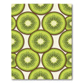 Vibrant Fresh Sliced Kiwi Fruit Rug
