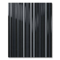 Contemporary Charcoal Vertical Stripe Rug