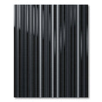 Contemporary Charcoal Vertical Stripe Rug