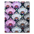 Luminous Iridescent Orchid Blossom Composition Rug