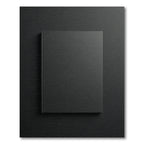 Matte Black Hardcover Book Rug