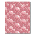 Pink Lollipop Snowfall Candy Rug