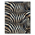 Wild Zebra Animal Print Rug