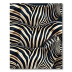 Wild Zebra Animal Print Rug
