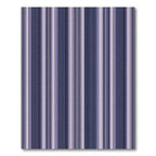 Varied Indigo Fine Stripe Rug