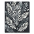 Monochrome Feather Cascade Rug