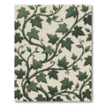 Lush Green Ivy Leaf Botanical Vine Rug