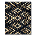 Bold Geometric Diamond Shards Rug