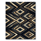 Bold Geometric Diamond Shards Rug